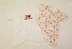 Nhật Bản TÔI YÊU PAPA & MAMA Đứa bé sơ sinh Váy bướm Hài hòa Tu sĩ Bộ đồ hộp 10 món - Bộ quà tặng em bé