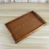 Bộ đồ ăn khay gỗ Nhật Bản tấm gỗ Bộ đồ ăn chén trà hình chữ nhật tấm gỗ hình cung cấp đặc biệt - Tấm khay gỗ đựng bánh Tấm