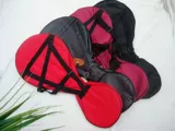 Черный бордовый водонепроницаемый рюкзак, подтяжки, ткань оксфорд, увеличенная толщина