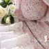 Nhập khẩu công chúa châu Âu và Mỹ Hàn Quốc tươi Hoa ren Craft Bộ đồ giường cotton Cotton Dress Dress bốn mảnh - Bộ đồ giường bốn mảnh chan ga goi Bộ đồ giường bốn mảnh