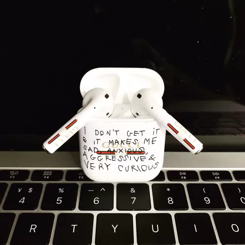 Наклейка, защитные наушники, беспроводной защитный чехол, bluetooth, iphone