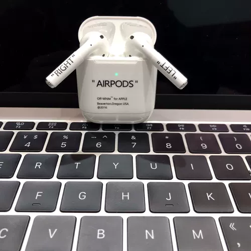 Наклейка, защитные наушники, беспроводной защитный чехол, 2, iphone, bluetooth