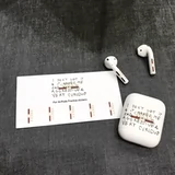 Наклейка, защитные наушники, беспроводной защитный чехол, bluetooth, iphone