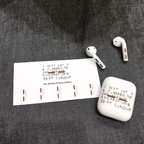 Наклейка, защитные наушники, беспроводной защитный чехол, bluetooth, iphone