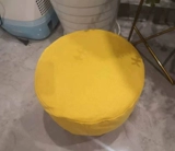 Линейная ткань круглая скамейка крышка ткани на заказ одежда для одежды в рукаве.