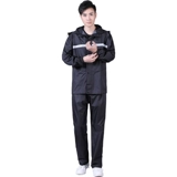 Двухэтажный дождевик для взрослых, безопасные штаны подходит для мужчин и женщин, комплект, увеличенная толщина