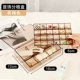 Sub -Jewelry Box [Double -Layer Tea Brown]