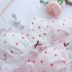Sweet Sweet Soda Candy Cô gái dễ thương màu hồng Nhật Bản Trái tim mùa xuân / Mùa hè Bộ đồ lót mỏng không có vòng thép mềm Bra Bra - Bộ đồ lót