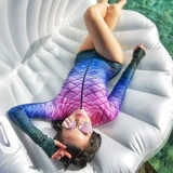 Оригинальный купальник, пляжный лонгслив, защита от солнца