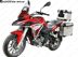 GSADV Adventure Benelli TRK251 sửa đổi ba hộp bên cạnh hộp đuôi thanh bảo vệ thanh trên và dưới bằng hợp kim nhôm không phá hủy - Xe gắn máy phía sau hộp thùng để đồ xe máy Xe gắn máy phía sau hộp