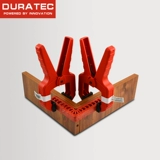 Подлинный Duratec Right -Angle Roster Roster 90 -градус L -образный фиксированный фиксированный фиксальный пластиковый угол жесткий дровяной инструмент