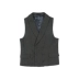 IsirHonour ban đầu màu xanh đậm cổ điển màu xanh lá cây cổ áo len pha trộn áo vest đôi ngực phù hợp với vest nam - Dệt kim Vest