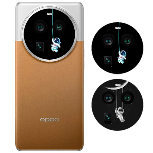 Совместимый мобильный телефон, объектив, защитная матовая наклейка, мультяшная износостойкая камера видеонаблюдения, x6, 3м, x5