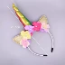 Little pony kỳ lân headband công chúa bên headband hoop halloween lễ hội tiara trẻ em hiển thị đạo cụ thẻ - Phụ kiện tóc Phụ kiện tóc