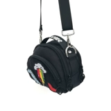 Маленькая сумка через плечо в стиле хип-хоп, универсальная небольшая сумка для отдыха на липучке