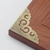 Xiangyun đồng góc mảnh cổ đồng bọc góc gỗ sồi cạnh hộp đồng góc Trung Quốc đồ nội thất bằng đồng nguyên chất phụ kiện góc ba mặt - Nhà cung cấp đồ nội thất