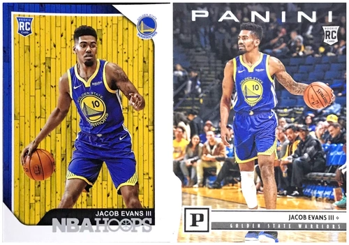 [IR] Звездная карта NBA Panini Jacob Evans Warrior.