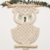 Owl Tấm Thảm Gói Vật Liệu Gửi Hướng Dẫn Ins Phong Cách Nổ Tấm Thảm Dòng Macrame Handmade Tấm Thảm Dây Bện Dòng Tapestry
