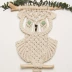 Owl Tấm Thảm Gói Vật Liệu Gửi Hướng Dẫn Ins Phong Cách Nổ Tấm Thảm Dòng Macrame Handmade Tấm Thảm Dây Bện Dòng