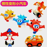 Warrior, детский инерционный трансформер, самолет, детская машина, игрушка для мальчиков, инерционная ударопрочная машинка