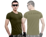 Эластичная хлопковая тактическая приятная телу камуфляжная футболка, в обтяжку, облегающий крой