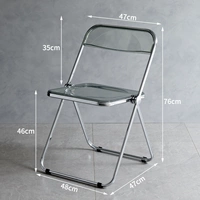 Прозрачный стол с прозрачным серым креслом для дыма [супер сильный
