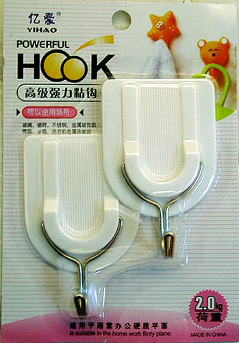 YH Easy -hang Melon Blete Door, крюк, творческий сильная липкая нагрузка на крючок -Связанный настенный крючок
