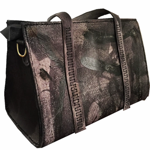 Ручная головка слоя ковхики сумочка багажная сумка fu.dujuan Оригинальный дизайнерский литературный литературный инсульта