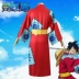 Anime Nhật Bản cos kimono One Piece Wano Quốc Luffy trang phục hóa trang Bộ vai trò chơi phù hợp với Cosplay