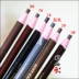 1818 kéo lông mày bút chì không thấm nước bền lâu không nở dễ dàng loại màu mới bắt đầu không cần cắt bút nhợt nhạt