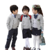 Mẫu giáo Vườn Dịch Vụ Mùa Xuân và Mùa Thu Bộ Người Anh Trường Tiểu Học Đồng Phục Đại Học Hàn Quốc Gió Trẻ Em của Lớp Dịch Vụ Mùa Thu và Mùa Đông Quần Áo tùy chỉnh đầm đẹp cho be gái 7 tuổi Đồng phục trường học / tùy chỉnh thực hiện