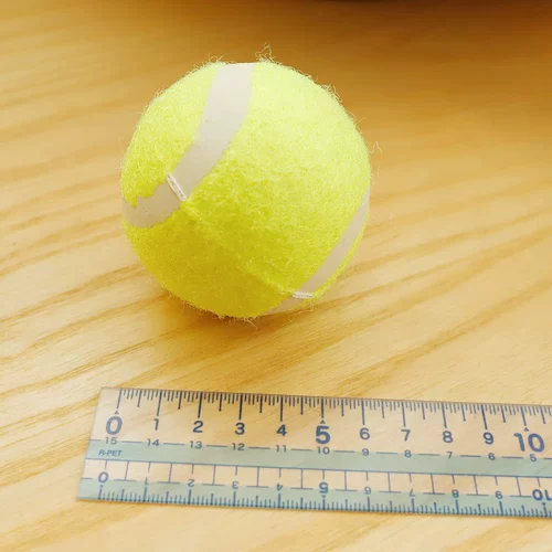 Tear Bone Pet Toy Tennis Small и Dog -Size Dog Corki Teddy Bare Trabilling Игра в бросание игрушек одиночная инсталляция