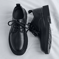 Новая мужская британская стиль корейская версия жесткого дна увеличить большие туфли для ботинки кожа