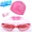 Kính bơi bơi HD cận thị chống nước chống sương mù kính bơi nam và nữ khung gương lớn mạ với nút tai đeo kính để gửi mũ - Goggles