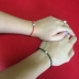 Sen của năm Hàn Quốc vòng tay dây đỏ nữ đôi nam phiên bản tiếng Hàn đơn giản của hạt chuyển sinh viên dây tay hoang dã