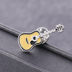 Guitar trâm dễ thương phim hoạt hình Nhật Bản tròn hợp kim guitar thời trang huy hiệu túi Messenger trang trí cá tính pin nhỏ - Trâm cài cài áo chanel Trâm cài