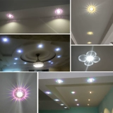 Светодиодный потолочный светильник, точечное освещение для гостиной, кварц, потолочная лампа для коридора, 3W