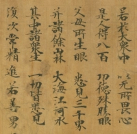 Dunhuang Shi Shu tang ren tang wan miao lian hua jing rush rate callygraphy post picture material mater