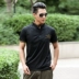 Ngoài trời quần áo nam ngắn tay T-Shirt thể thao kích thước lớn ngắn tay t-shirt nam cổ tròn T-Shirt cotton T-Shirt M-3XL