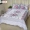 Đồng bằng gạc bông trải giường đơn mảnh hai mảnh ba mảnh chăn bông bông giường đơn giản giường bông - Trải giường bộ ga giường everon