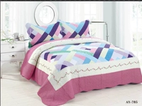 Bông Hàn Quốc chần trải giường đơn mảnh bông chần ba bộ chăn bông rửa giường đôi điều hòa không khí là drap giường mát lạnh