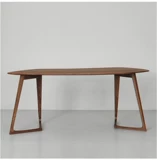 Северный креативный твердый древесина нерегулярное моделирование талии в форме стола на столовой столовой стой