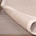 Tùy chỉnh cotton linen rug Nhật Bản máy có thể giặt cửa sổ thảm nhà tatami ngủ cạnh giường ngủ màu rắn dệt mat giá thảm lót sàn Thảm