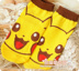 Nhật bản Pokemon Pokemon Pikachu Miao ếch vớ hoạt hình vớ ngắn vớ cotton dễ thương vớ nữ Bít tất nữ