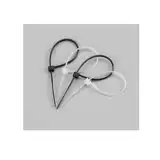 Нейлоновые кабельные стяжки, пластиковый черный белый ремень, 1.8mm