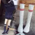 2018 mùa hè mới Hàn Quốc phiên bản của vớ đàn hồi ống dài nữ khởi động thoáng khí cao để giúp bóng đá vớ một của phụ nữ giày ins giày