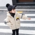 Áo khoác bé gái ngoại quốc 2018 mới 1-2-3-4 tuổi Phiên bản Hàn Quốc mùa thu đông cộng với nhung công chúa dày lên