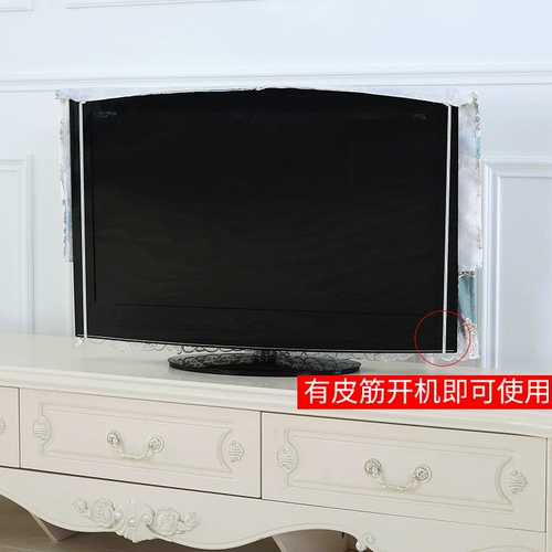 Телевизионная крышка 55 -Плестопроницаемое покрытие ткани простая, а современный багажник не занимает подвесное ЖК -телевизионное капюшону 50 -дюймовую поверхность