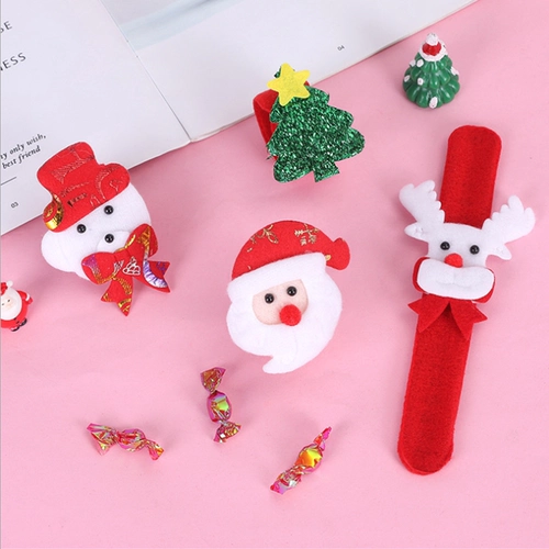 Рождественский детский креативный браслет для раннего возраста, подарок на день рождения