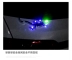 Cá tính phát sáng 3d xe hơi Gecko dán xe đuôi trang trí đuôi an ninh trang trí xe bên ngoài phụ kiện - Truy cập ô tô bên ngoài